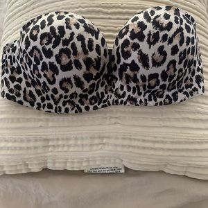 Strapless Victoria Secret Padded Push Up Bra